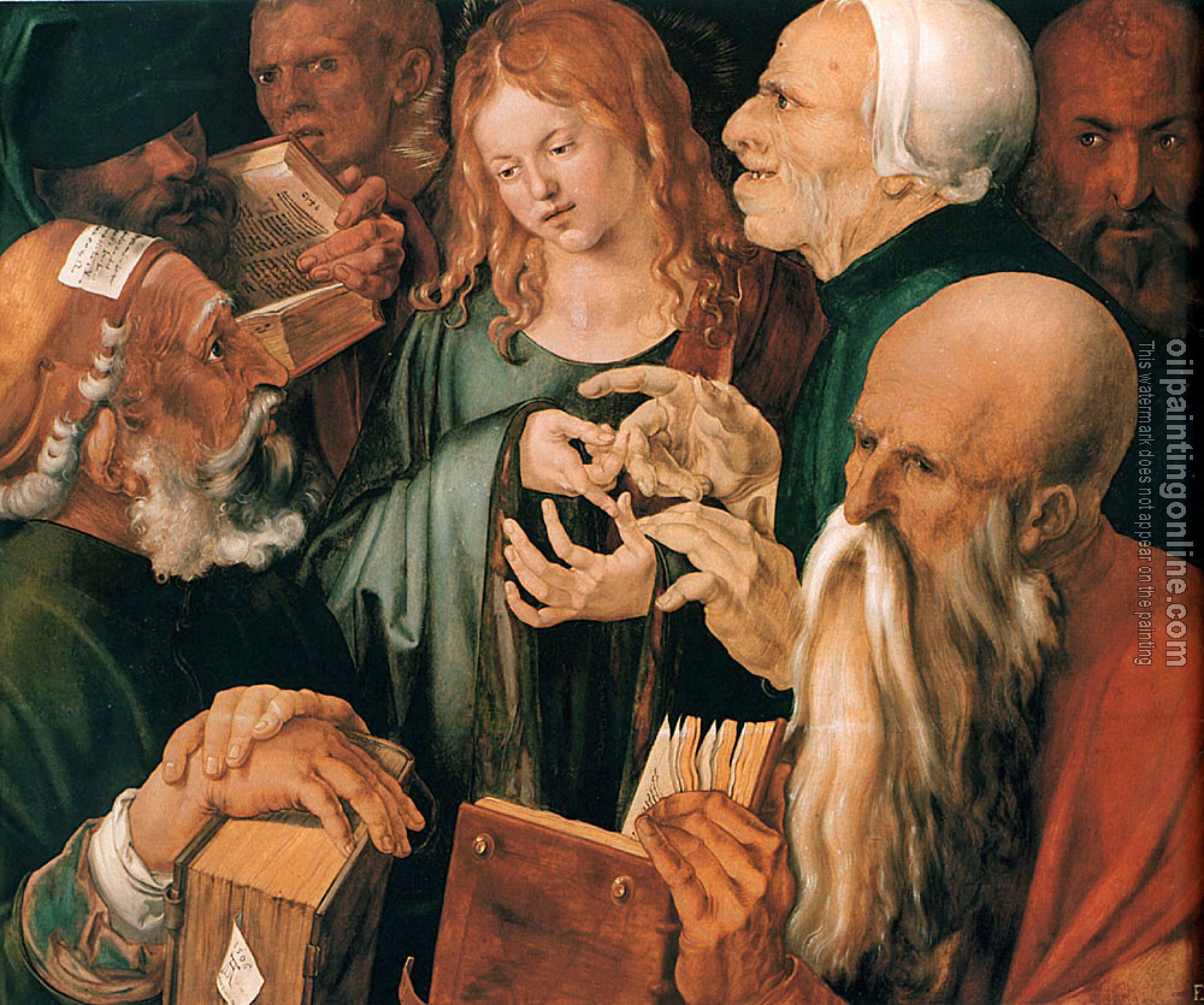 Durer, Albrecht - Christ among the Doctors